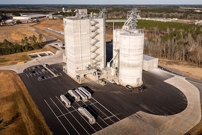 House of Raeford Farms has opened its new feed mill in Simsboro, Louisiana. (Courtesy House of Raeford Farms)
