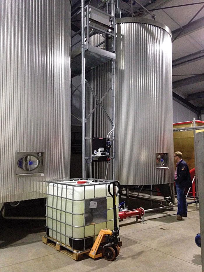 stainless steel liquid feed fermentation tanks for pig farm