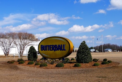 Plans are being discussed for a rendering plant tod be built near the Butterball turkey plant in Mount Olive, North Carolina, shown here.