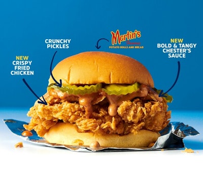 Chester S New Fried Chicken Sandwich