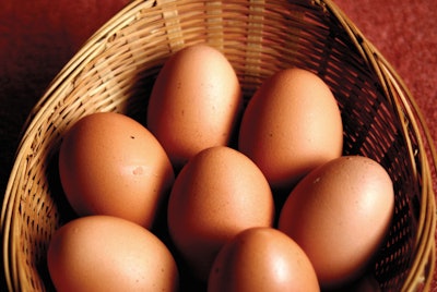 Brown Eggs In Basket 2