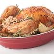 Roasted Turkey Stuffed In Pot