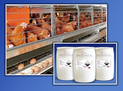 Madison Chemical Addresses Cage Free Egg Cleaning