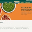 Screenshot of Search by Ingredient tool