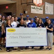 Butterball donated $15,000 to the Highland Park Community Foundation on behalf of the local basketball players who call themselves the Dad Bods. They now also carry the team name of Butterballers.