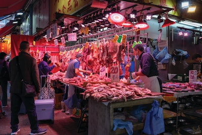 Eighty percent of China’s meat purchases are offline; however, this is changing, and the infrastructure is already well-established to facilitate online purchases.