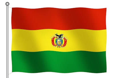 Flag Bolivia