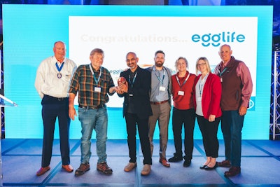 Presenting the first ever Vision 365 Egg Innovation Award, in recognition of individuals, or organizations, demonstrating exceptional commitment and contributions to a thriving future for the egg industry.