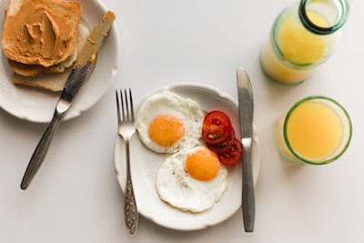 Eggs Toast Protein Consumption