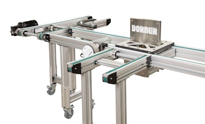 Dorner Dual Move Pallet System Conveyor