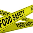 Yellow Warning Tapes Food Safety