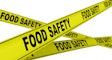 Yellow Warning Tapes Food Safety