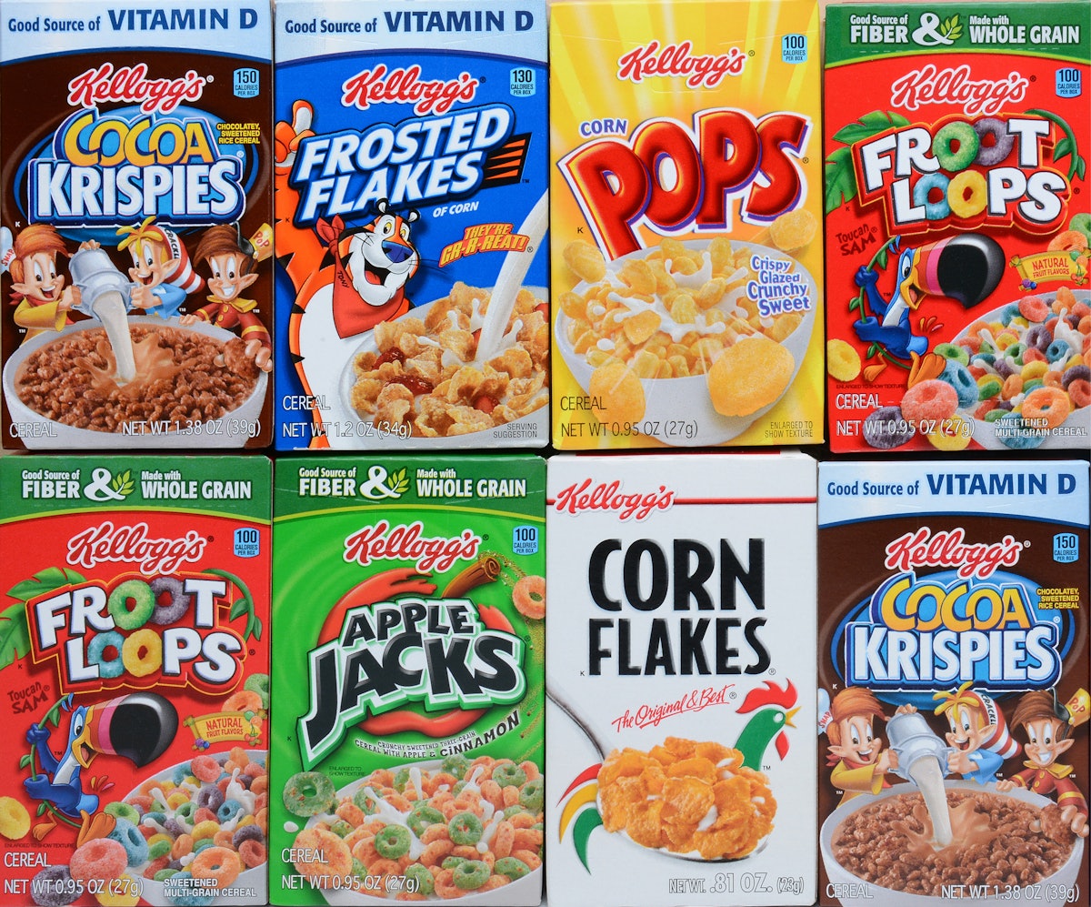 Kellogg is catching heat for suggesting cereal for dinner