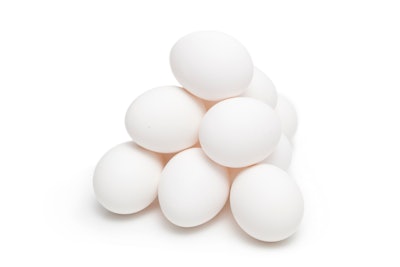 White Eggs Pyramid