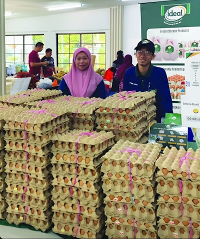 Ideal Multifeed Farm is one of the leading egg producers in Brunei.