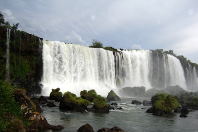 Iguazú Falls in Paraná, Brazil