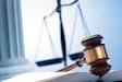 Litigation Gavel Scales