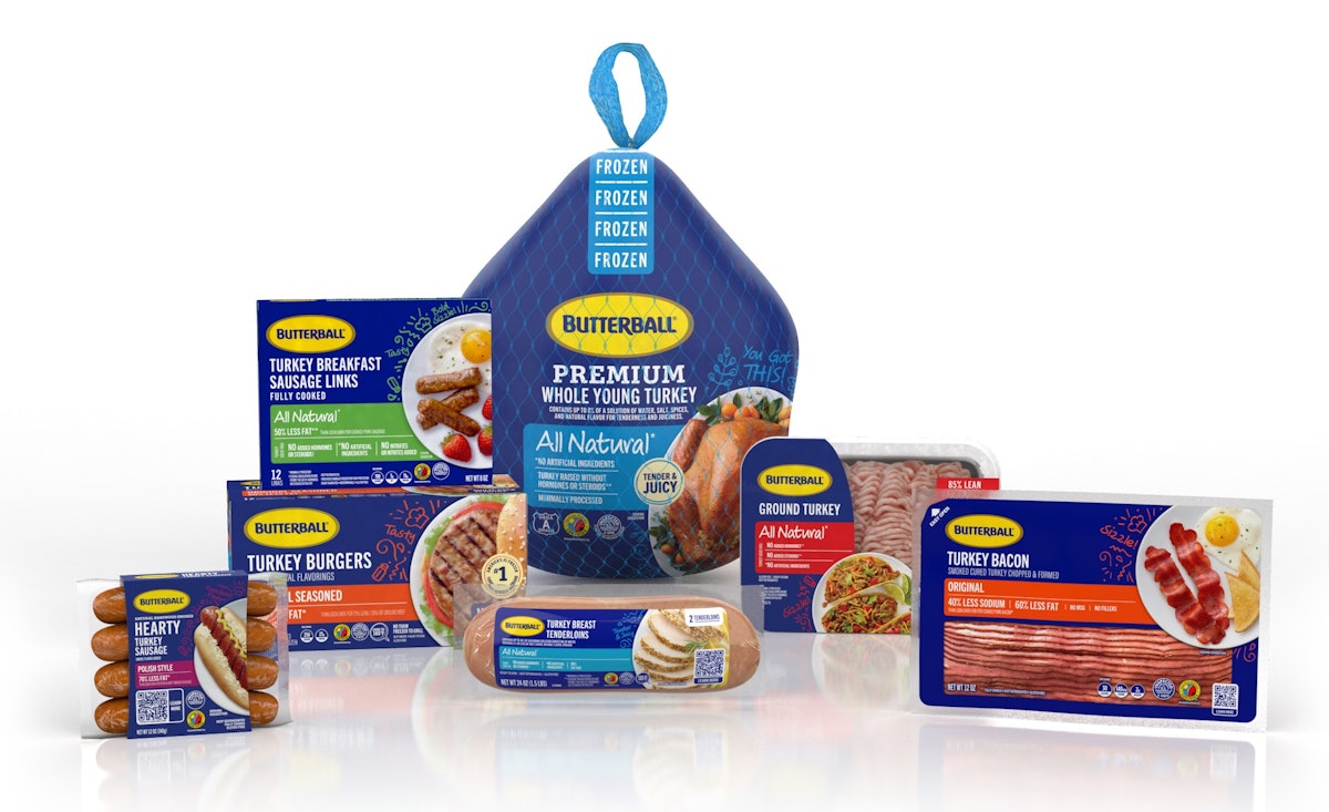 Butterball’s new packaging to hit retailer shelves in August
