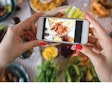 Smart Phone Chicken Wing Photo