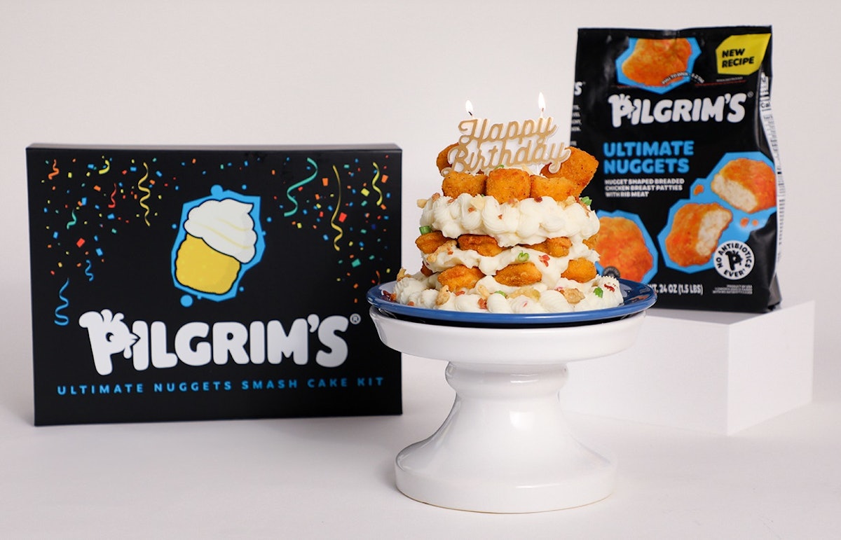 New Pilgrim’s hen nugget product takes the cake