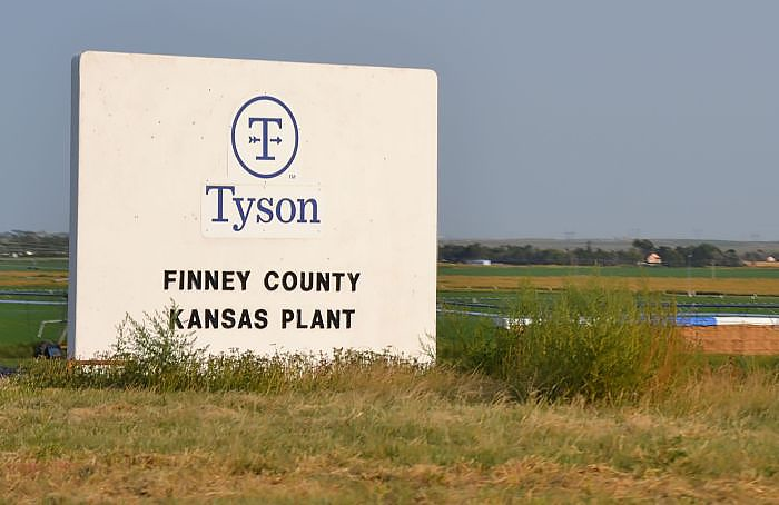 The Tyson Foods plant in Holcomb, Kansas, will absorb the production from the Tyson plant in Emporia, Kansas, which will close in 2025.