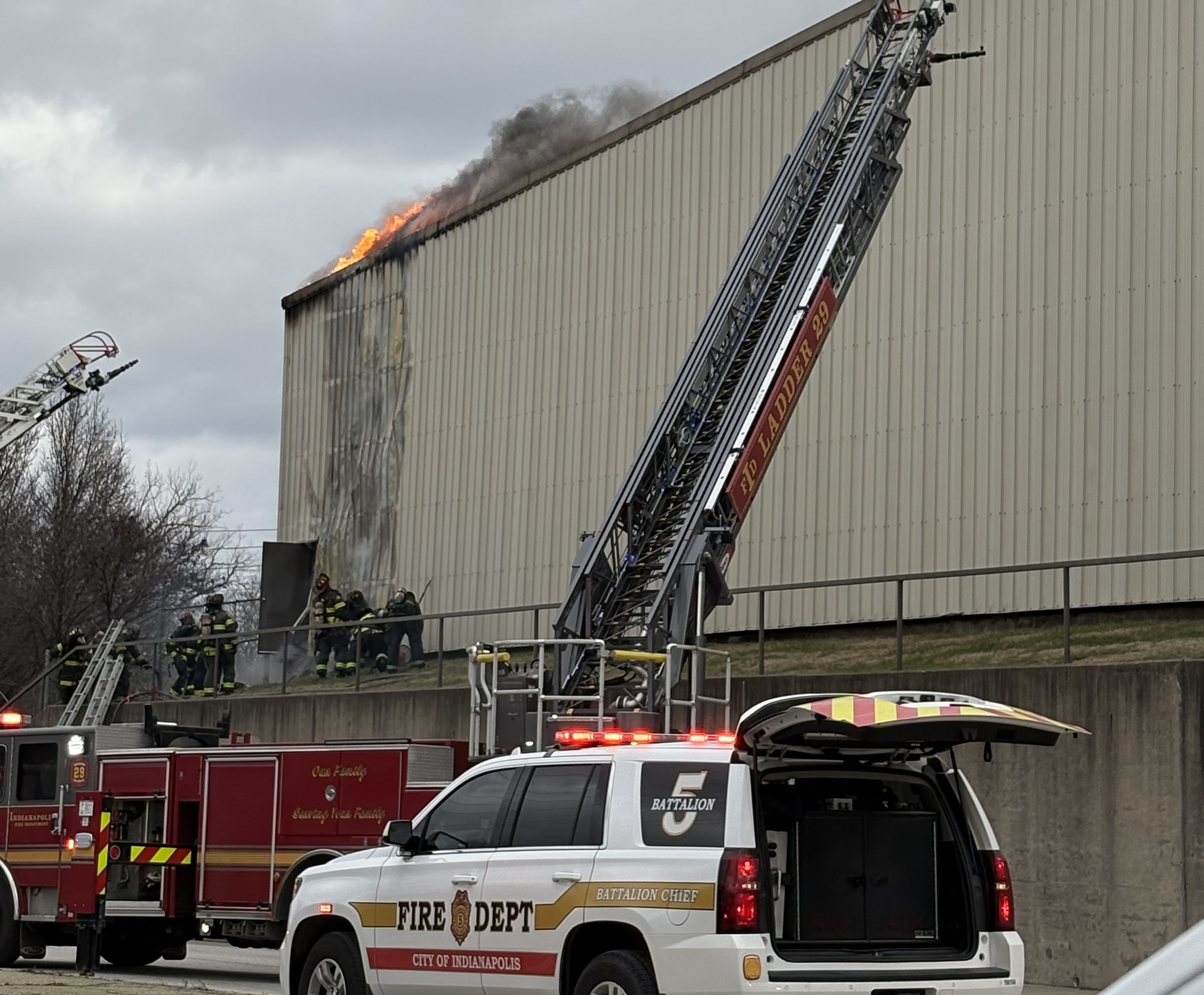 Tyson Warehouse Fire