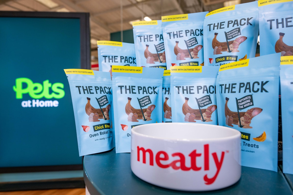 World’s first lab-grown chicken pet food makes debut