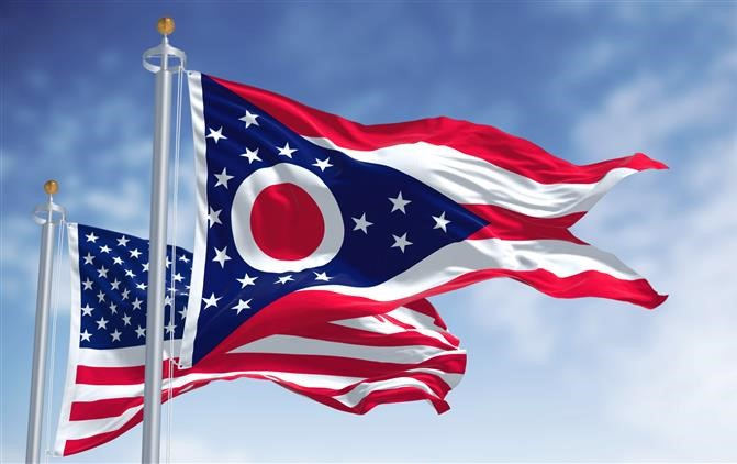 Ohio State Flag