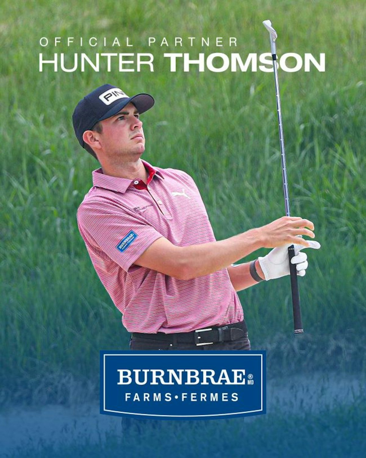 Burnbrae Farms sponsors rising golf star Hunter Thomson