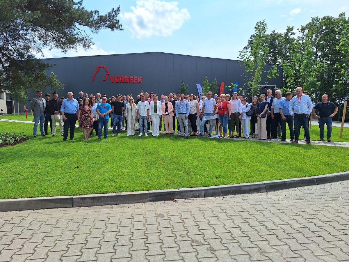 Verbeek inaugurates new hatchery in Poland