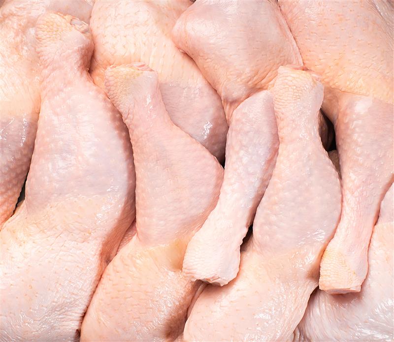 Bigstock Fresh Chicken Leg With Skin Ma 450147073