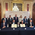 U.S. Grains & BioProducts Council (USGBC) Past Chairwoman Verity Ulibarri (front, second from right) recently signed a letter of intent (LOI) with the Taiwan Feed Industry Association, signifying its intent to purchase more than $2 billion of U.S. corn and corn co-products between 2026 and 2029.