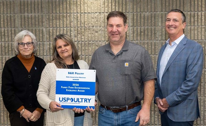 B&R Poultry recognized for environmental excellence by USPOULTRY