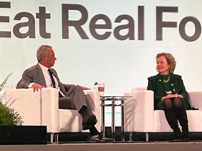 U.S. Secretary of Health and Human Services Robert F. Kennedy Jr. and FMI President and CEO Leslie Sarasin