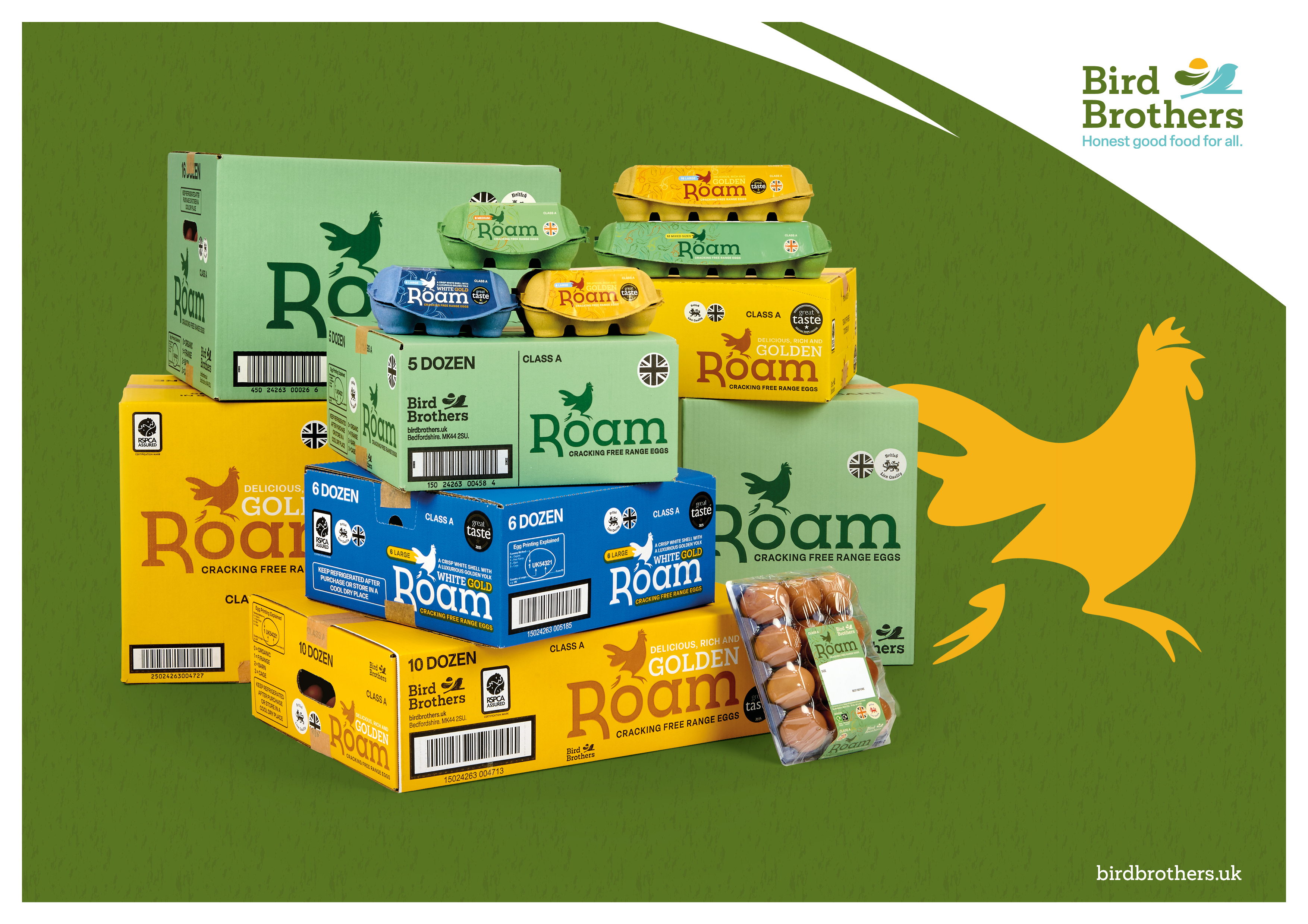 UK's Bird Brothers adopts new packaging for catering eggs