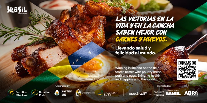 Brazil promotes animal protein during the World Cup