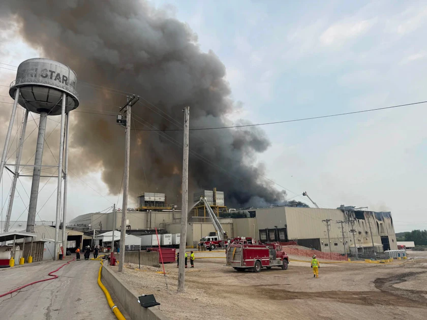 Fire breaks out at Agri Star Meat & Poultry plant in Iowa